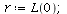 `assign`(r, L(0)); 1