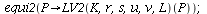 equi2(proc (P) options operator, arrow; (LV2(K, r, s, u, v, L))(P) end proc); 1