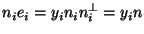 $n_ie_i=y_in_in_i^{\perp}=y_in$